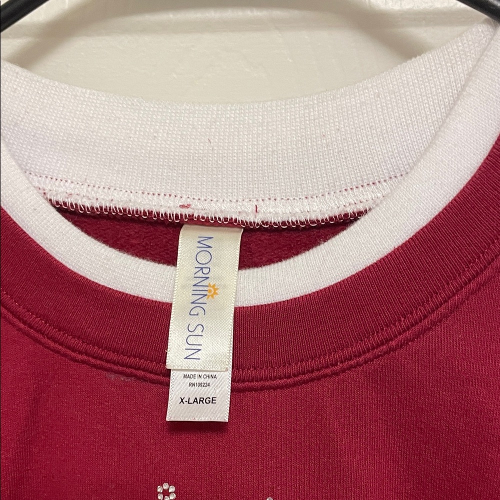 Women's Red Owl Sweatshirt - Picture 3 of 5